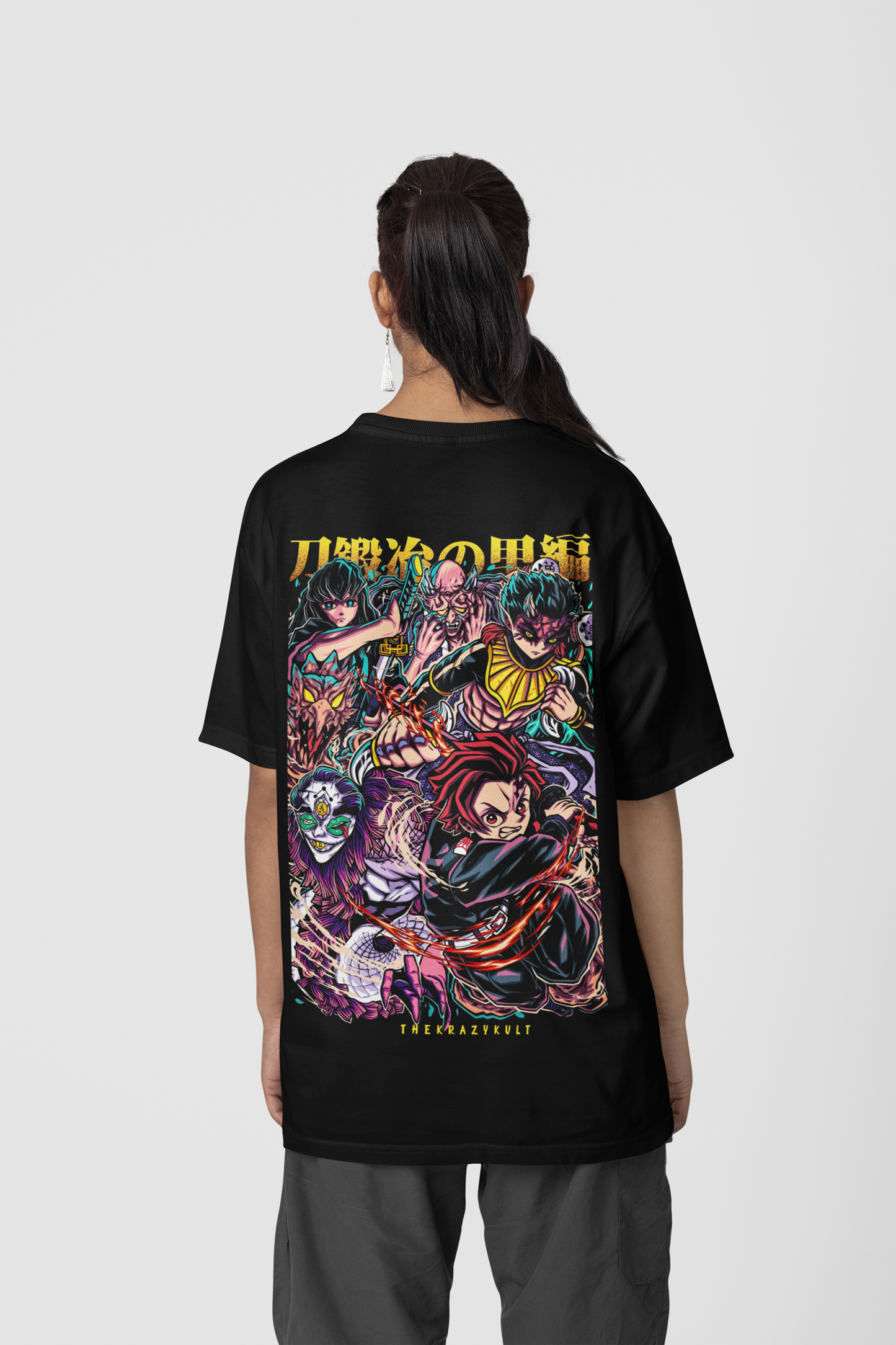 Team Demons Slayers Oversize T-shirt