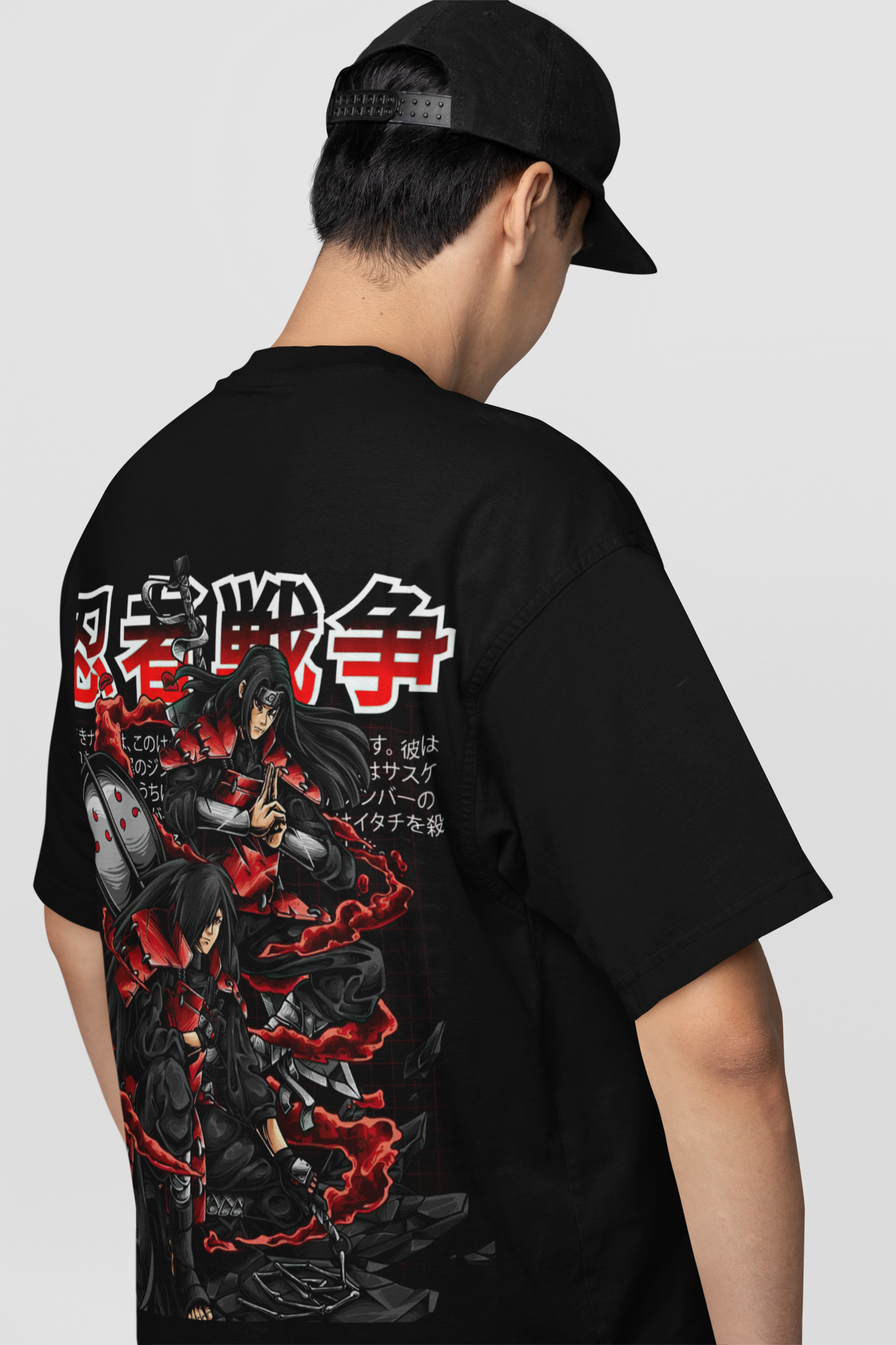 Hashirama x Madara Oversize Unisex T-shirt