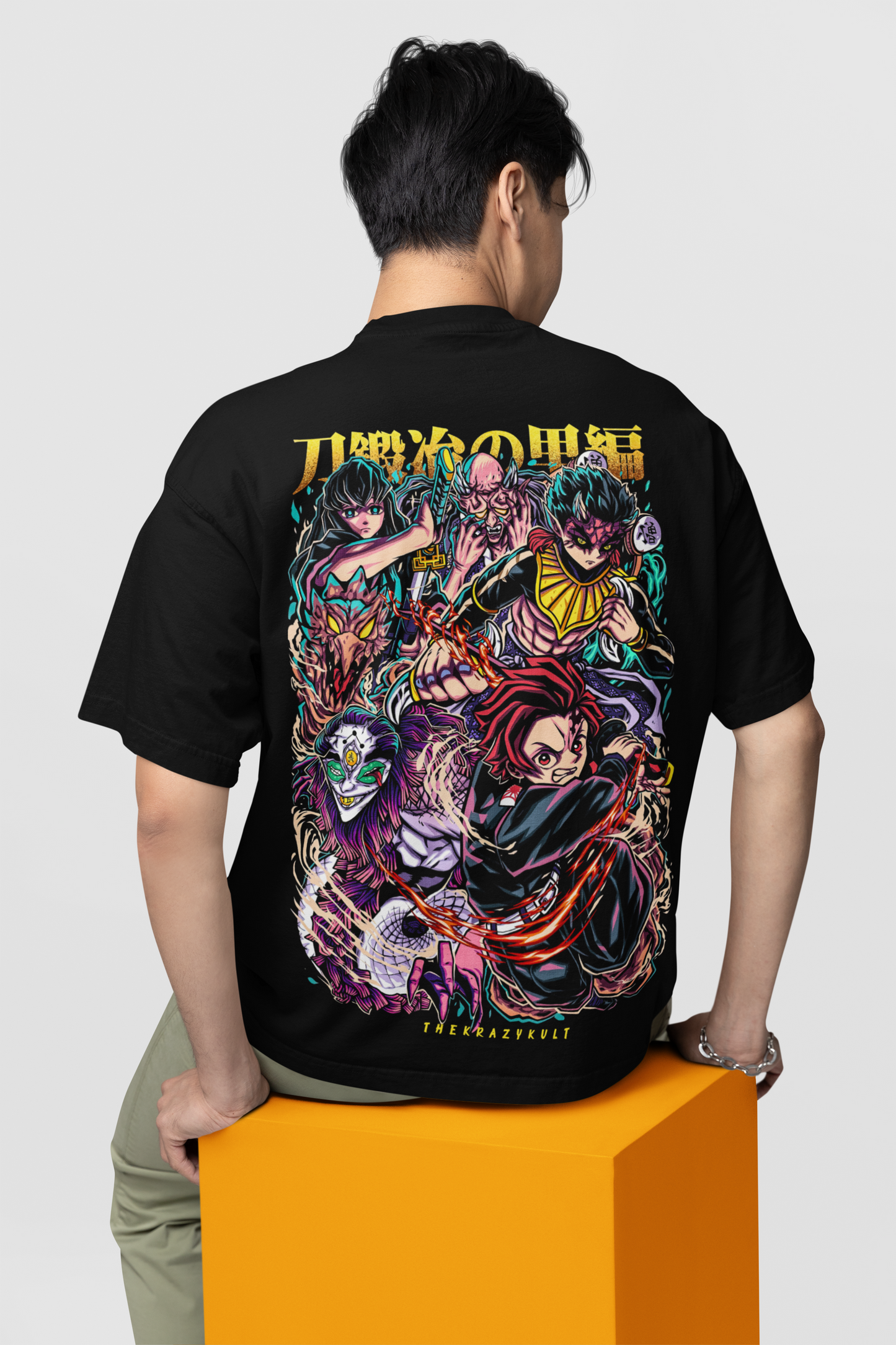 Team Demons Slayers Oversize T-shirt