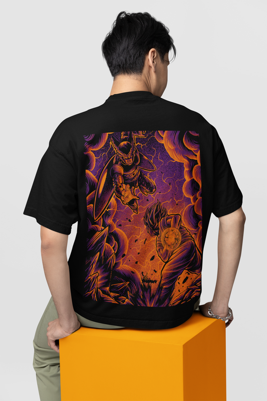 Goku vs Cell Oversize T-shirt